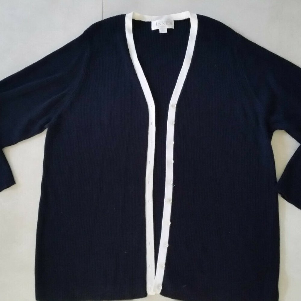 WOMAN ANNEX CASUAL KNITTED BUTTON FRONT CARDIGAN